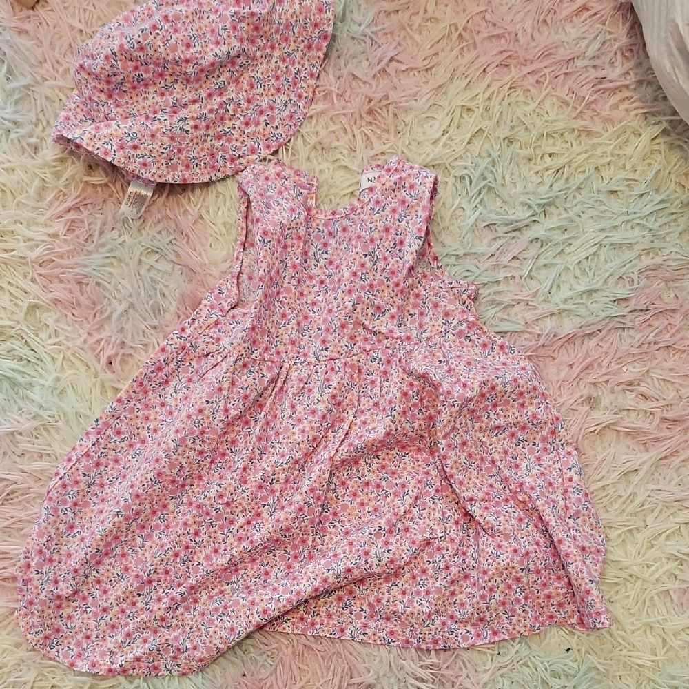 Nine West Pink Floral Dress